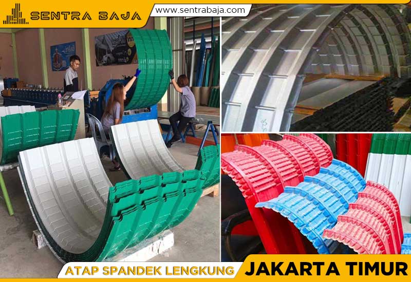 harga atap spandek lengkung Jakarta Timur
