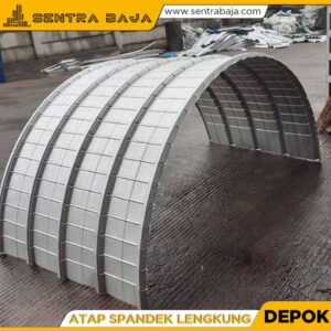 harga spandek lengkung Depok