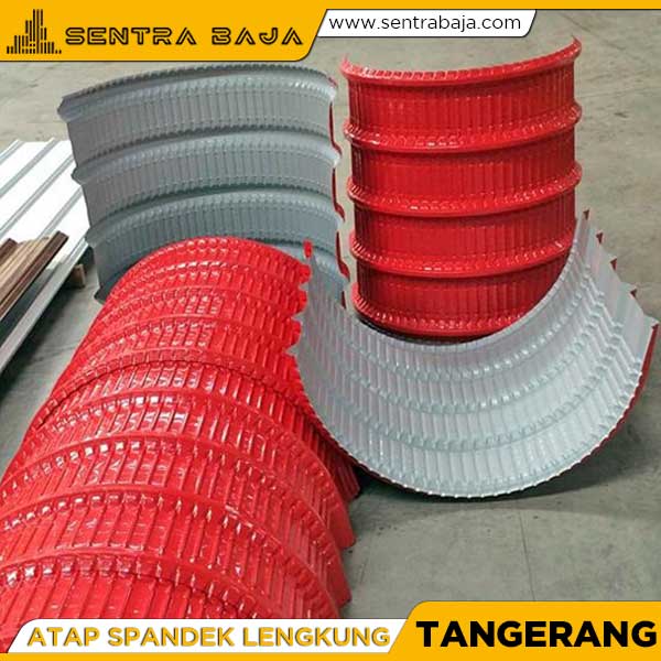 harga atap spandek lengkung Tangerang