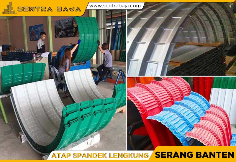harga atap spandek lengkung Serang Banten harga atap spandek lengkung Serang Banten