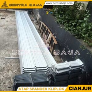 Harga Spandek Kliplok Cianjur