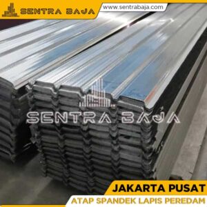 harga atap spandek lapis peredam Jakarta Pusat