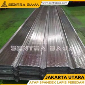 harga atap spandek lapis peredam Jakarta Utara