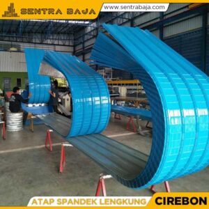 harga spandek lengkung Cirebon
