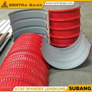 harga spandek lengkung Subang