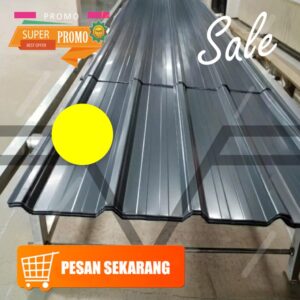 harga spandek warna abu-abu