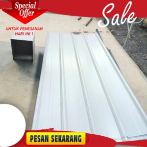 harga spandek warna putih