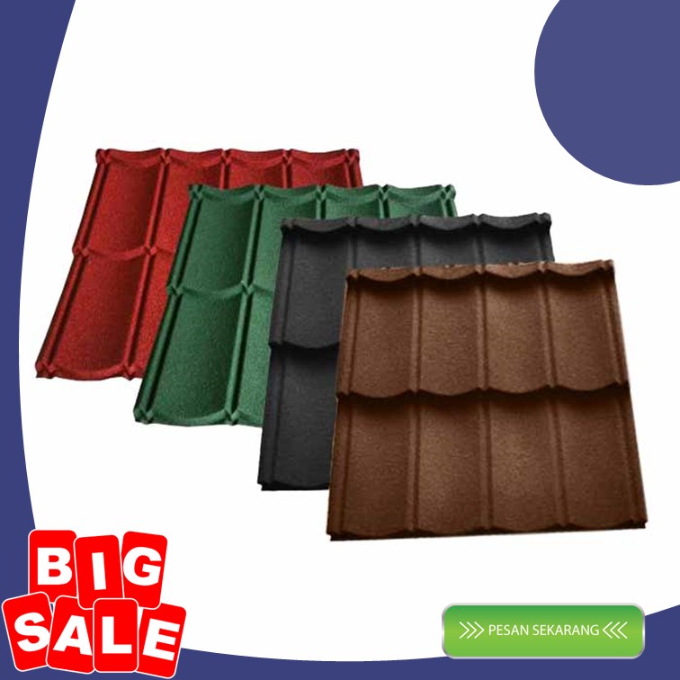 harga genteng metal bogor