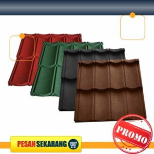 harga genteng metal depok