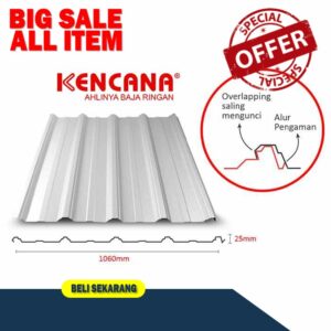 harga spandek kencana jakarta barat