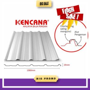 harga spandek kencana karawang